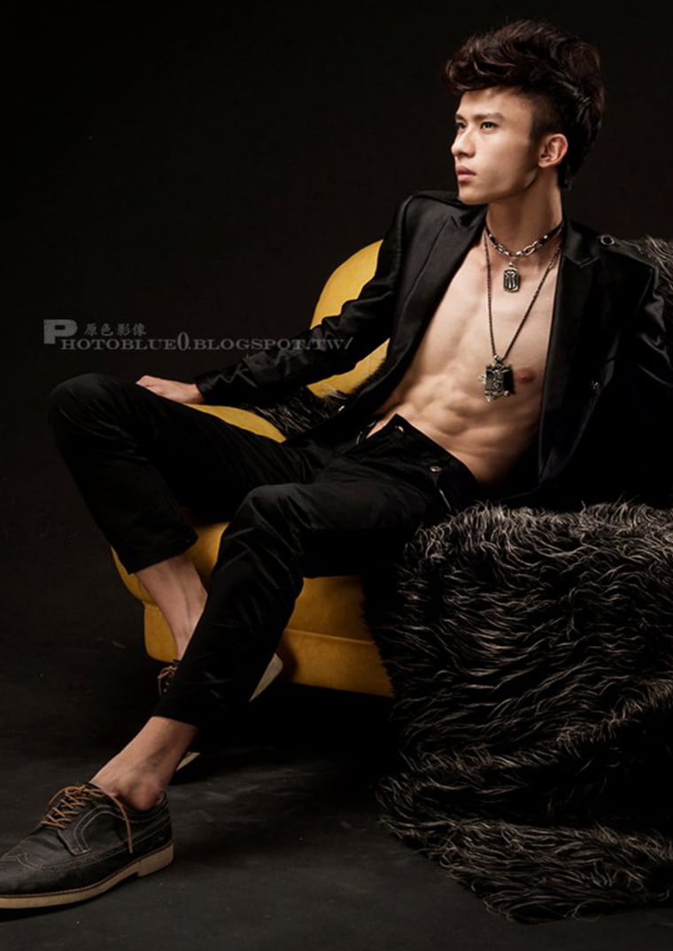 BLUEMEN 蓝 man color NO.05 Pudding Boy-Liu Haowen-Wanke Photo