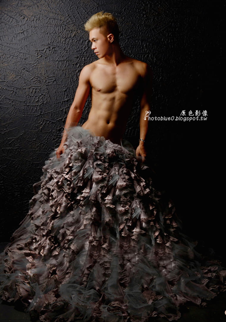 BLUEMEN 蓝 man color NO.09 Enjoy sweat naked body-MAX——Wanke photo