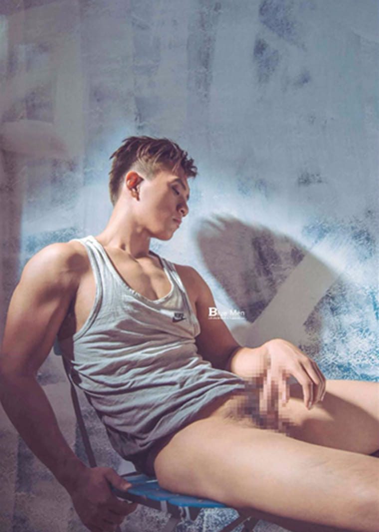 BLUEMEN สีน้ำเงินตัวผู้ NO.75 หญ้าโรงเรียนของกรมพลศึกษา-Xu Yunyan-Wanke Photo