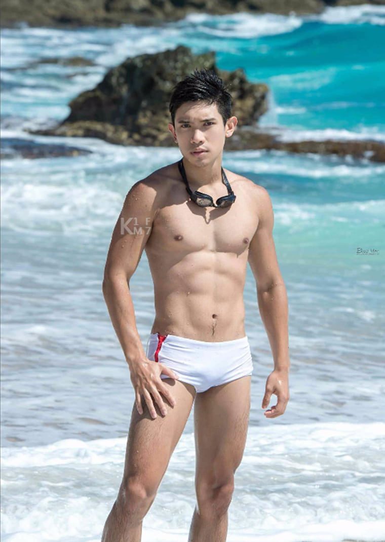BLUEMEN blue male color NO.91 Internet celebrity-Winter also & Niuniu Friendship Guest-Wanke Photo