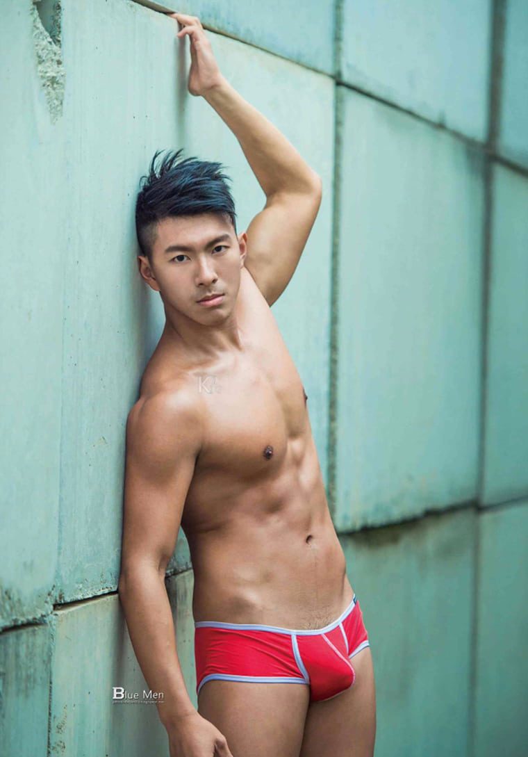 BLUEMEN สีน้ำเงิน ตัวผู้ NO.98 ทีวี high Exposure ชาย รุ่น-SHIN ตัวอักษร-Wanke photo