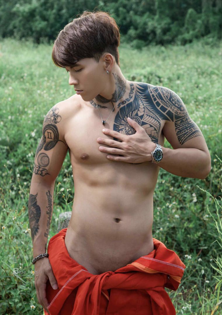 BLUEMEN blue male color NO.166 super hot prince-wheat-Wanke photo + video