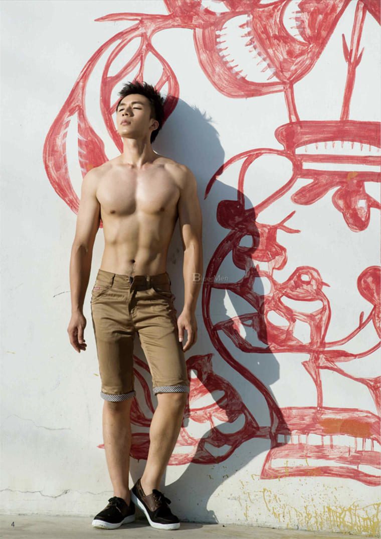 BLUEMEN 蓝男色 NO.177 筋腹系男模-泽泽——万客写真+视频