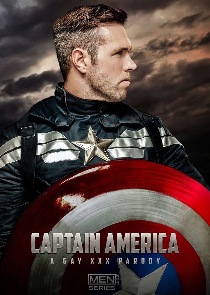 Captain America A Gay XXX Parody-Captain America G Version-Wanke Video