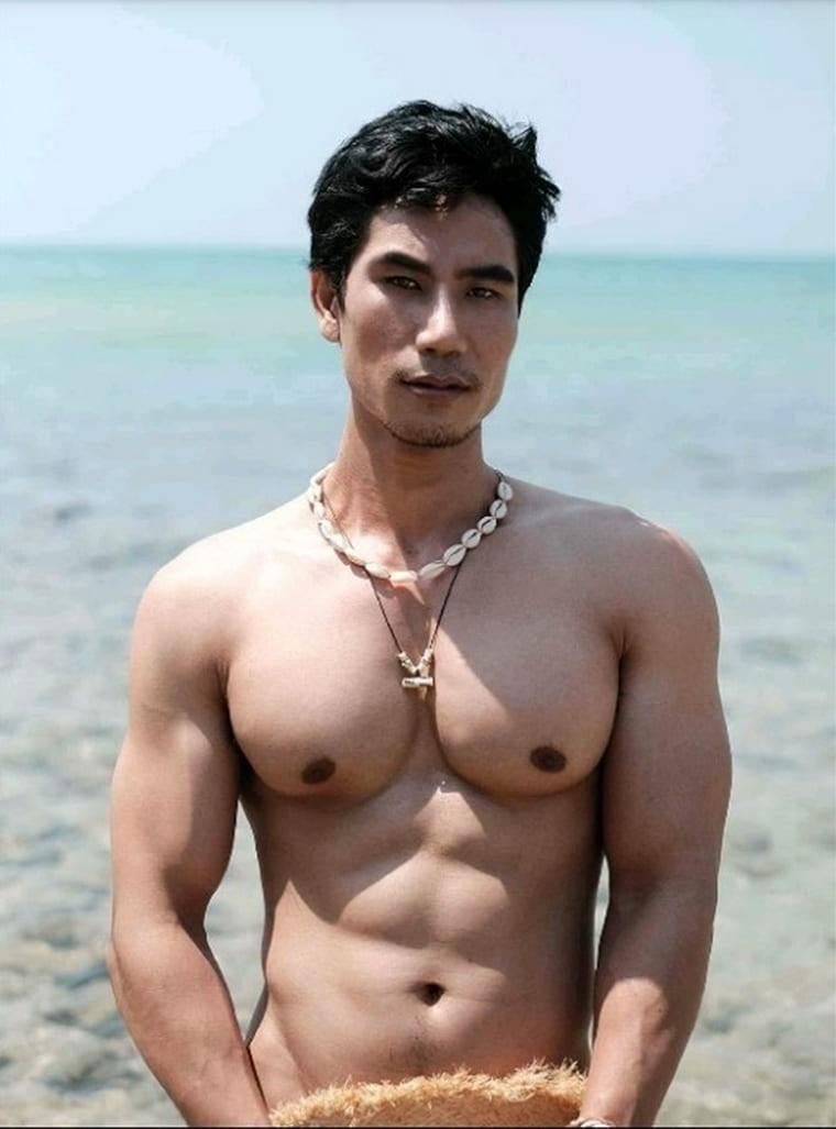 美腹猛男