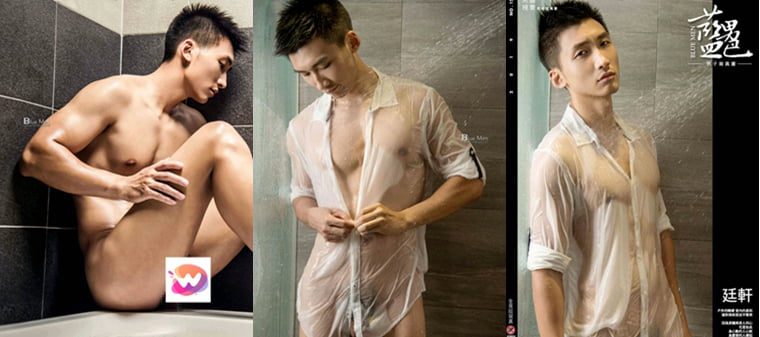 BLUEMEN blue male color NO.150 I really want to touch the sexy big muscle man-Ting Xuan-Wanke photo