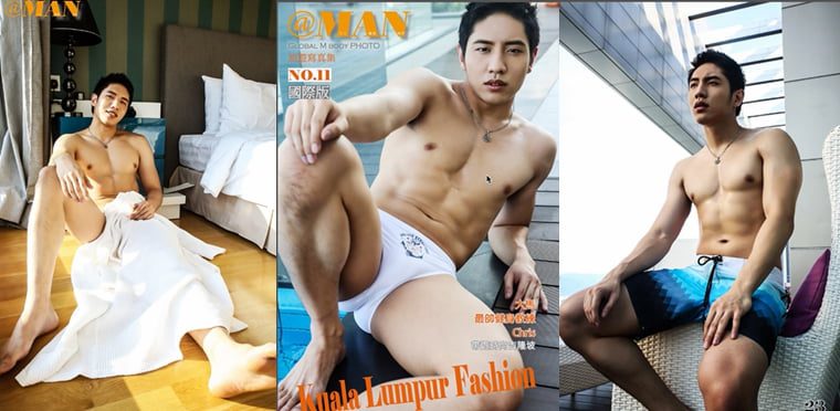 @MAN NO.11 โค้ชฟิตเนสที่หล่อที่สุดของมาเลเซีย Chris-Wanke photo