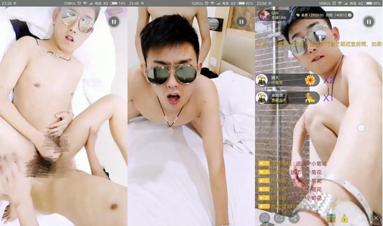 2人のハンサムな男がライブで愛されていることを叫んでいます-WankeVideo