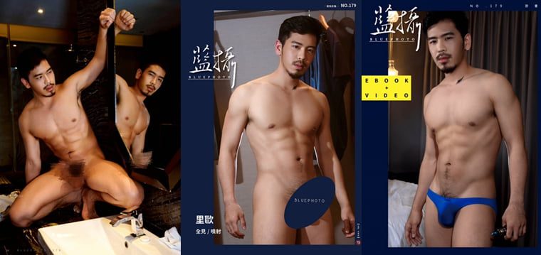 BluePhoto No.179 Breathing scumbag ชาย Oli-Wanke รูปภาพ + วิดีโอ