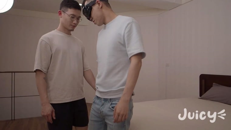ひげ兄弟が傘も持たずに薄い肌を犯す - Wanke Video