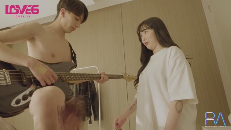Falling in love with the handsome neighbor with huge penis (straight male version) - Wanke Video