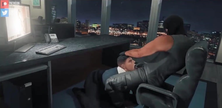 HYUNGRY-TRESPASSER-Office IT man ถูกบังคับ - Wanke Video