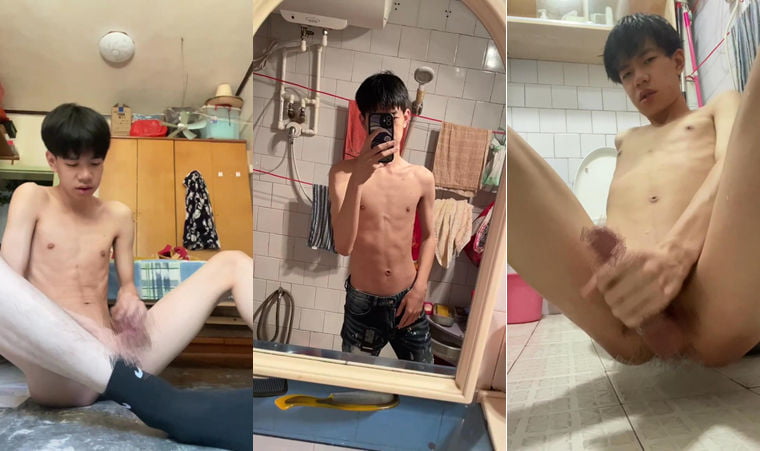 คอลเลกชันของนักศึกษาวิทยาลัยขนาดใหญ่การช่วยตัวเองในห้องน้ำ - Wanke Video